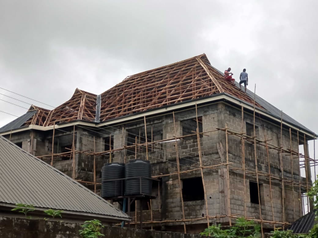 Long span roofing installation project