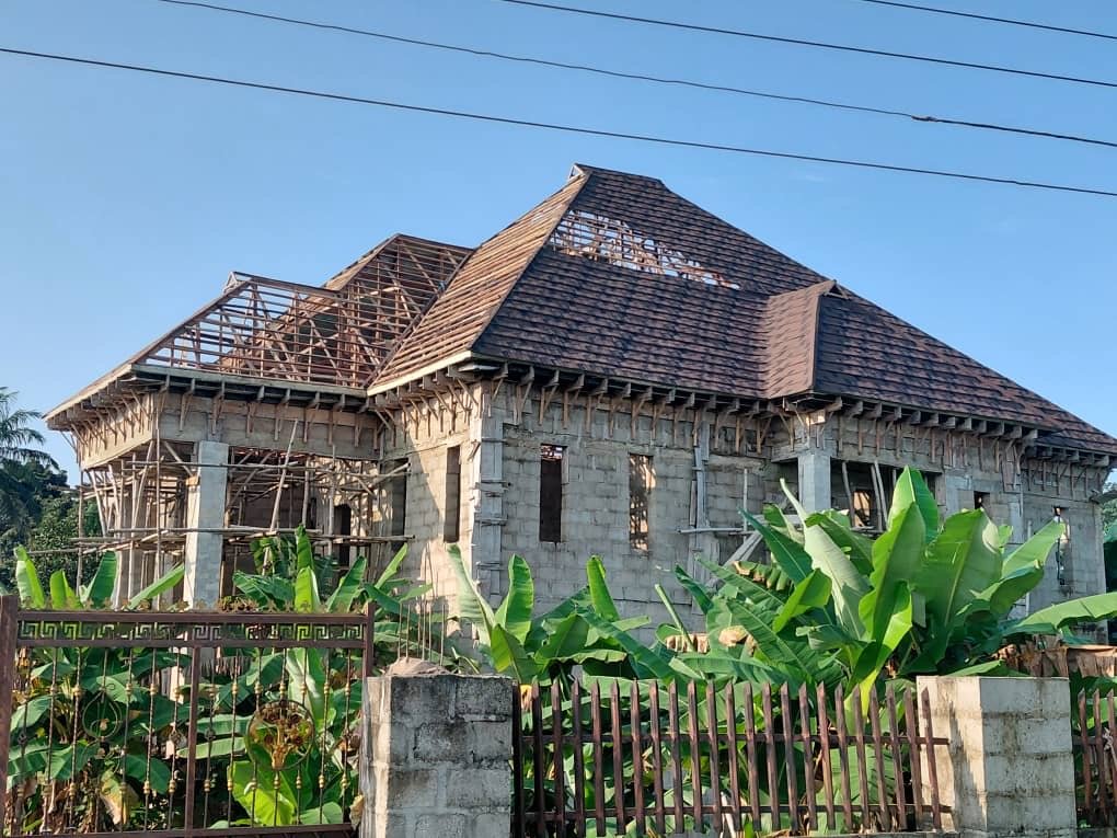 Completed Roof Structure
